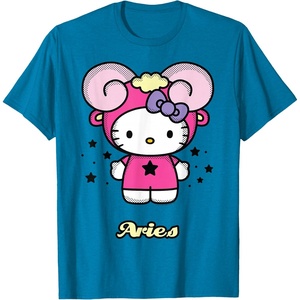 image:imageHello Kitty Zodiac Aries Tee Shirt TShirtSapphire Blue