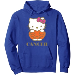 image:imageHello Kitty Zodiac Cancer Pullover HoodieRoyal Blue