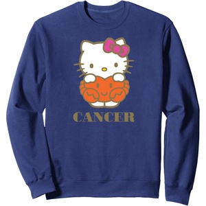 image:imageHello Kitty Zodiac Cancer SweatshirtNavy Blue