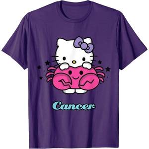 image:imageHello Kitty Zodiac Cancer Tee Shirt TShirtPurple