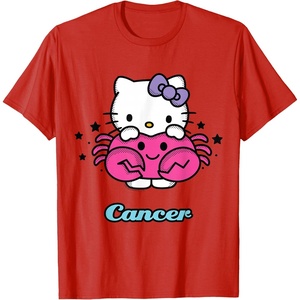 image:imageHello Kitty Zodiac Cancer Tee Shirt TShirtRed