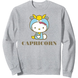 image:imageHello Kitty Zodiac Capricorn SweatshirtHeather Grey
