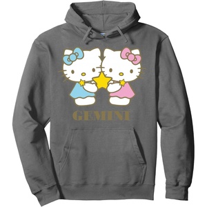 image:imageHello Kitty Zodiac Gemini Pullover HoodieAsphalt Grey