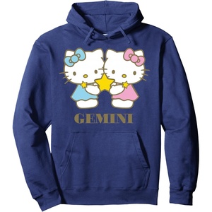 image:imageHello Kitty Zodiac Gemini Pullover HoodieNavy Blue