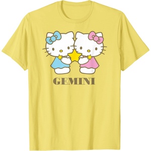 image:imageHello Kitty Zodiac Gemini TShirtLemon Yellow