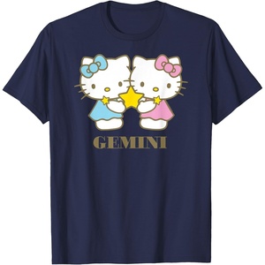 image:imageHello Kitty Zodiac Gemini TShirtNavy Blue