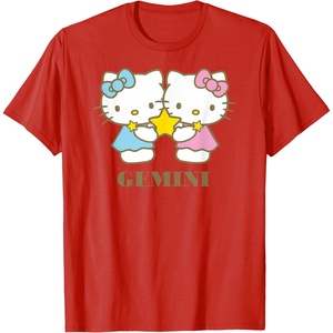 image:imageHello Kitty Zodiac Gemini TShirtRed
