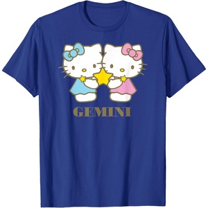 image:imageHello Kitty Zodiac Gemini TShirtRoyal Blue