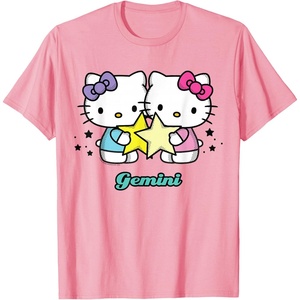 image:imageHello Kitty Zodiac Gemini Tee Shirt TShirtPink