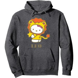 image:imageHello Kitty Zodiac Leo Pullover HoodieDark Heather Grey