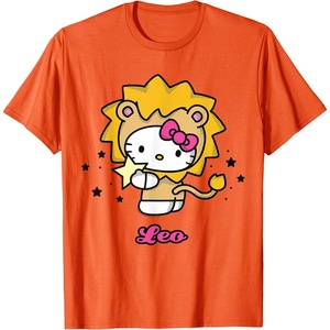 image:imageHello Kitty Zodiac Leo Tee Shirt TShirtOrange