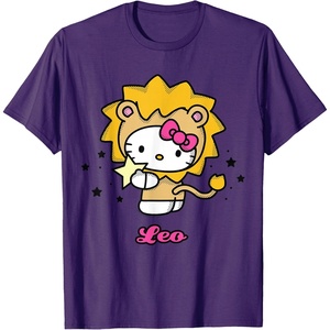 image:imageHello Kitty Zodiac Leo Tee Shirt TShirtPurple