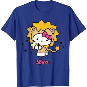 image:imageHello Kitty Zodiac Leo Tee Shirt TShirtRoyal Blue