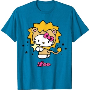 image:imageHello Kitty Zodiac Leo Tee Shirt TShirtSapphire Blue