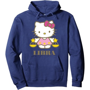 image:imageHello Kitty Zodiac Libra Pullover HoodieNavy Blue