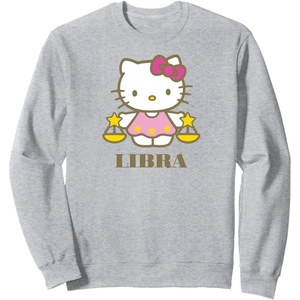 image:imageHello Kitty Zodiac Libra SweatshirtHeather Grey