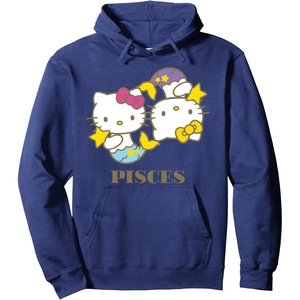 image:imageHello Kitty Zodiac Pisces Pullover HoodieNavy Blue