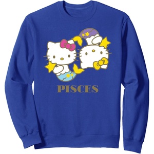 image:imageHello Kitty Zodiac Pisces SweatshirtRoyal Blue