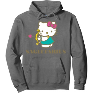 image:imageHello Kitty Zodiac Sagittarius Pullover HoodieAsphalt Grey