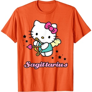 image:imageHello Kitty Zodiac Sagittarius Tee Shirt TShirtOrange