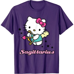 image:imageHello Kitty Zodiac Sagittarius Tee Shirt TShirtPurple