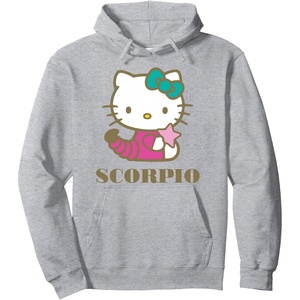 image:imageHello Kitty Zodiac Scorpio Pullover HoodieHeather Grey
