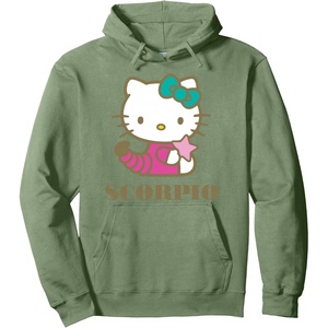 image:imageHello Kitty Zodiac Scorpio Pullover HoodieSage Green