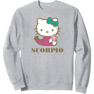 image:imageHello Kitty Zodiac Scorpio SweatshirtHeather Grey