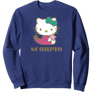 image:imageHello Kitty Zodiac Scorpio SweatshirtNavy Blue