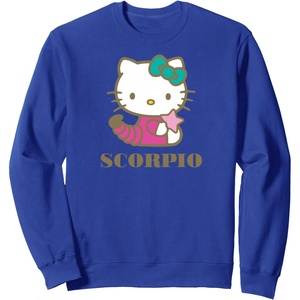 image:imageHello Kitty Zodiac Scorpio SweatshirtRoyal Blue