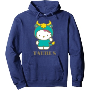 image:imageHello Kitty Zodiac Taurus Pullover HoodieNavy Blue