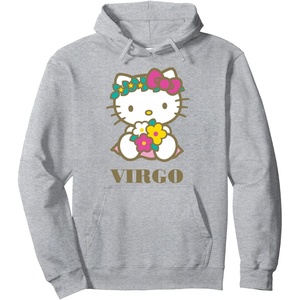 image:imageHello Kitty Zodiac Virgo Pullover HoodieHeather Grey