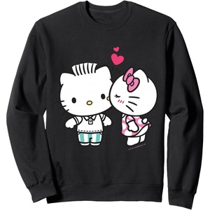 image:imageHello Kitty and Dear Daniel Valentine Sweatshirt SweatshirtBlack