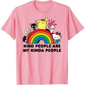image:imageHello Kitty and Friends Kind People are My Kinda People TShirtPink