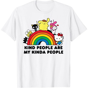 image:imageHello Kitty and Friends Kind People are My Kinda People TShirtWhite