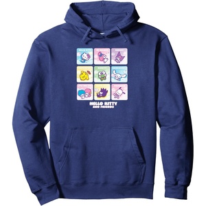 image:imageHello Kitty and Friends Square Icons Pullover HoodieNavy Blue