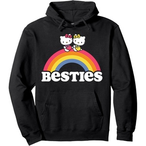 image:imageHello Kitty and Mimmy Besties Hoodie Pullover HoodieBlack