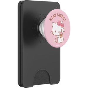image:imageHello Kitty with Ice Cream Pink Stay Sweet PopSockets Adhesive PopGripMagnetic PopWallet