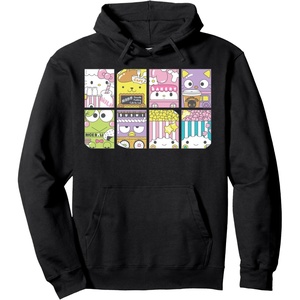image:imageHello Sanrio Foodie Posters Hoodie Pullover HoodieBlack