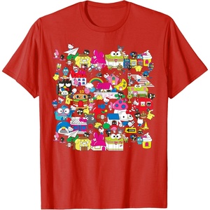 image:imageHello Sanrio Hello Kitty City Scene Tee Shirt TShirtRed
