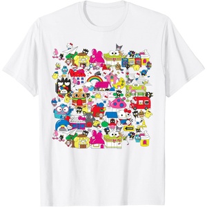 image:imageHello Sanrio Hello Kitty City Scene Tee Shirt TShirtWhite