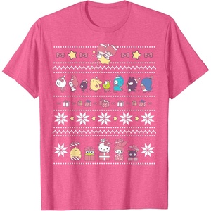 image:imageHello Sanrio Ugle Christmas Sweater Tee Shirt TShirtPink Heather
