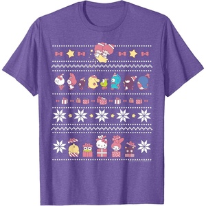 image:imageHello Sanrio Ugle Christmas Sweater Tee Shirt TShirtPurple Heather