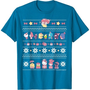 image:imageHello Sanrio Ugle Christmas Sweater Tee Shirt TShirtSapphire Blue