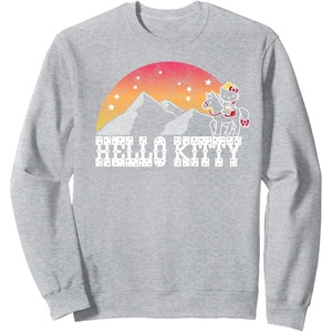 image:imageHello kitty Wild West Sweatshirt SweatshirtHeather Grey