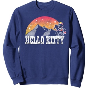 image:imageHello kitty Wild West Sweatshirt SweatshirtNavy Blue