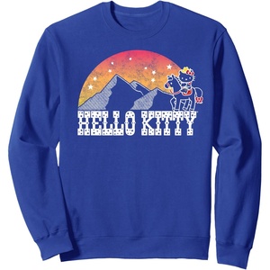 image:imageHello kitty Wild West Sweatshirt SweatshirtRoyal Blue