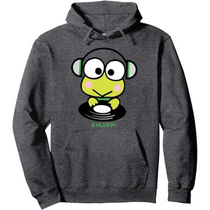 image:imageKeroppi DJ Record Spin Hoodie Pullover HoodieDark Heather Grey
