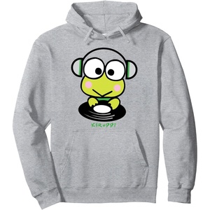 image:imageKeroppi DJ Record Spin Hoodie Pullover HoodieHeather Grey