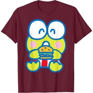 image:imageKeroppi Hamburger Red White and Burger TShirt SmallBurgundy